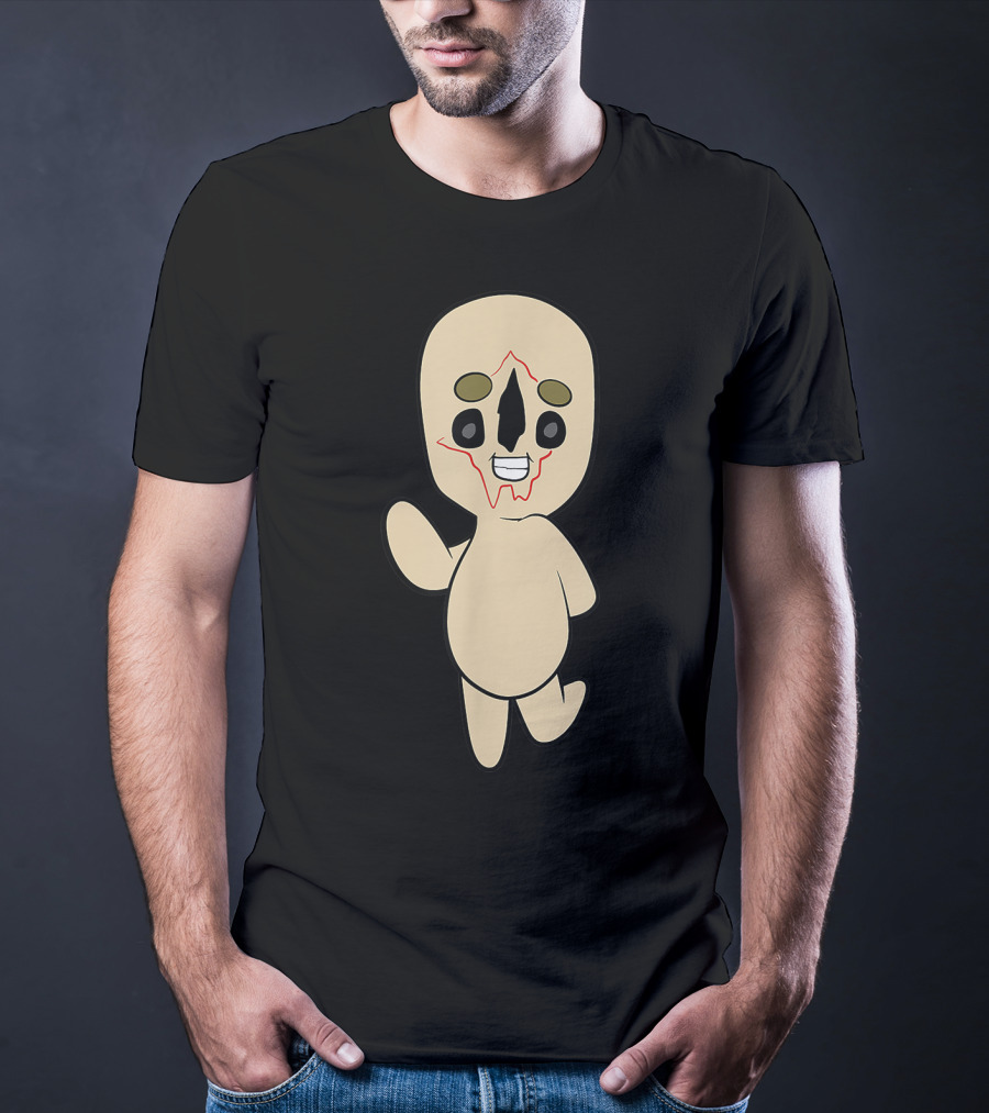 SCP 173 Secure Contain Protect Monster Peanut Cute Cartoon Character T-Shirt