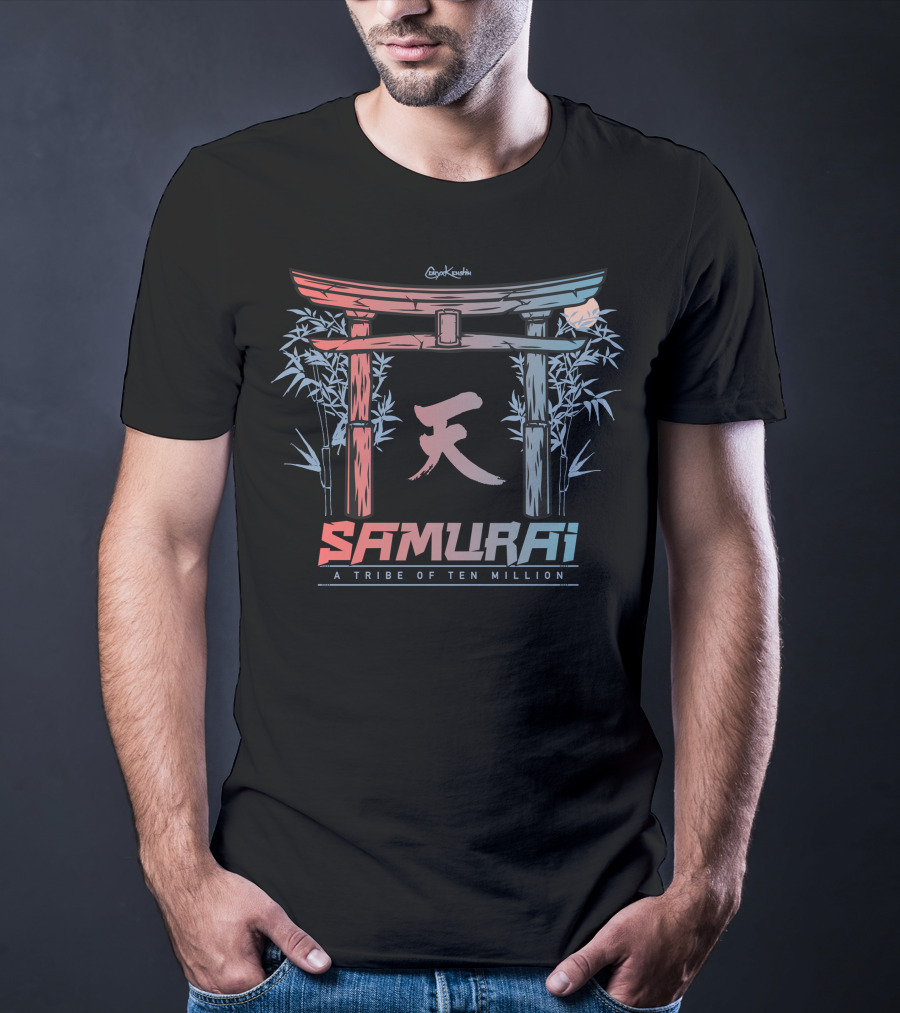 CoryxKenshin Samurai A Tribe Of Ten Million T-Shirt