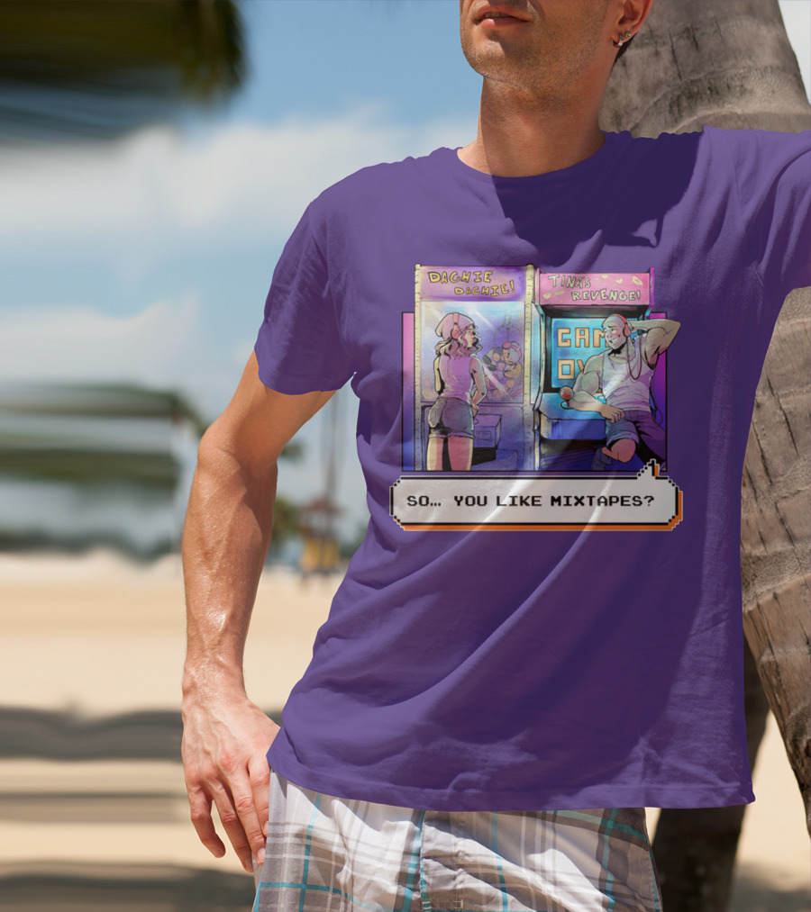 Dachie Dachie Tini's Revenge So You Like Mixtapes Arcade T-Shirt