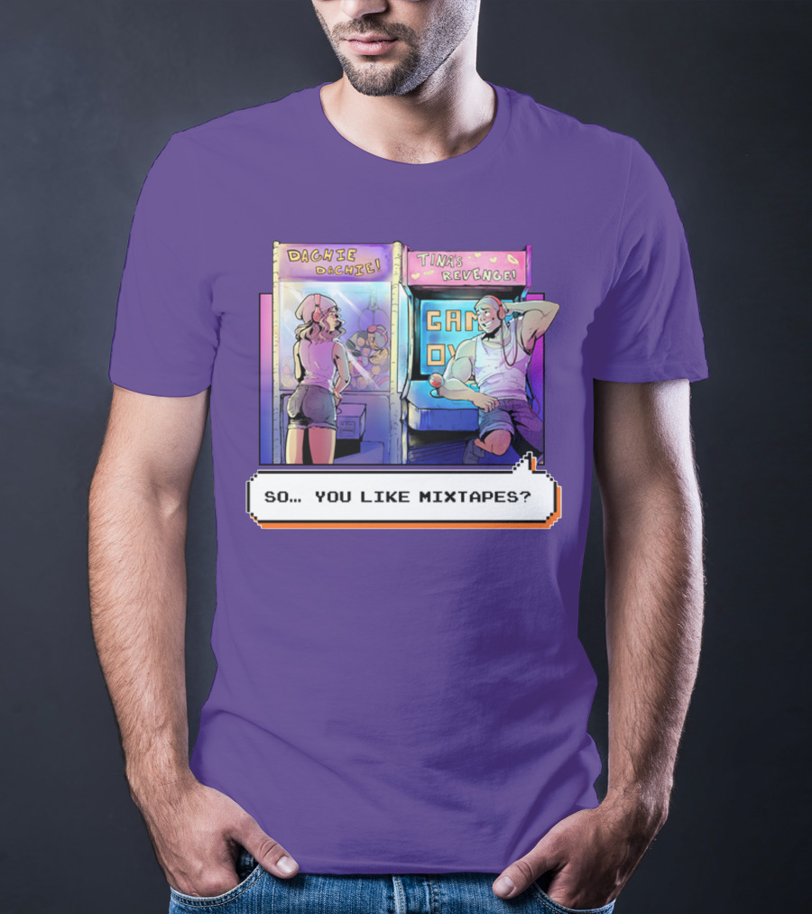 Dachie Dachie Tini's Revenge So You Like Mixtapes Arcade T-Shirt