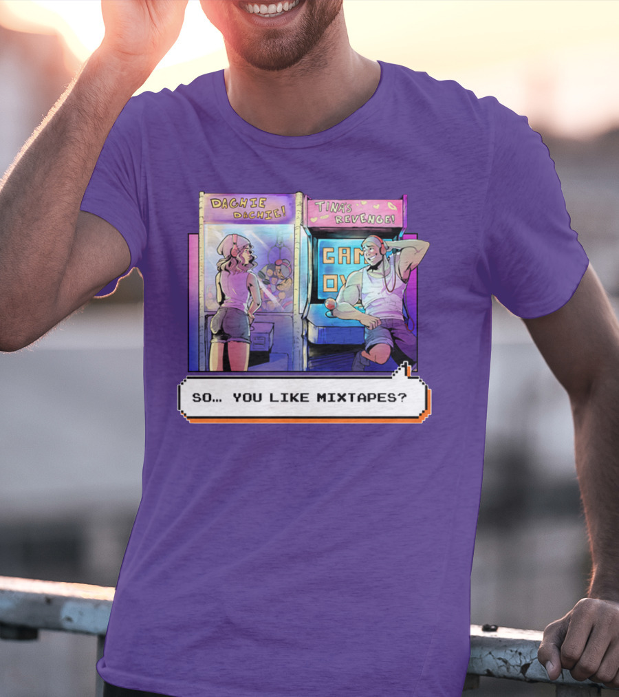 Dachie Dachie Tini's Revenge So You Like Mixtapes Arcade T-Shirt