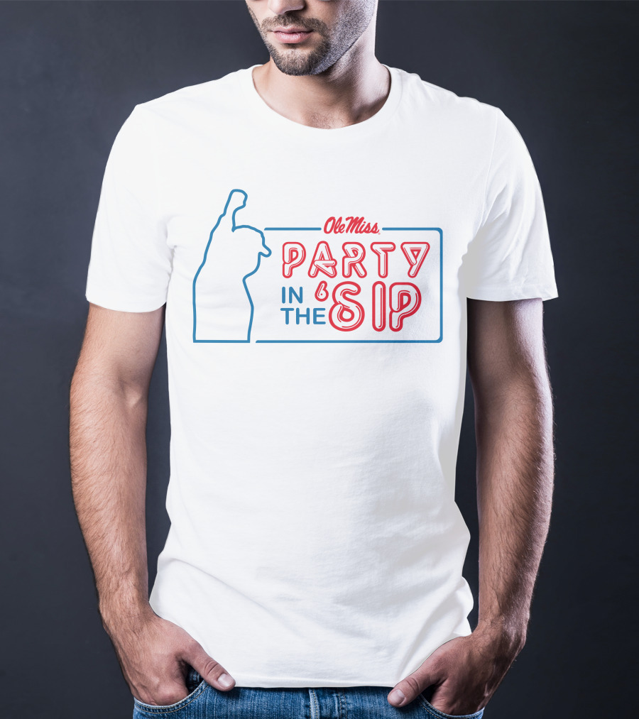 Ole Miss Party In The 'Sip Sports T-Shirt
