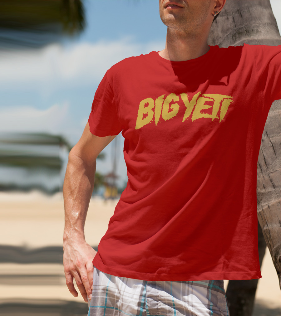 BIG YETI Red T-Shirt