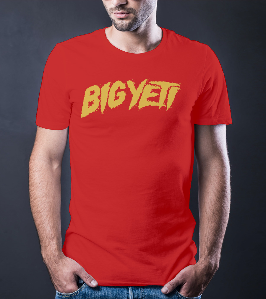 BIG YETI Red T-Shirt