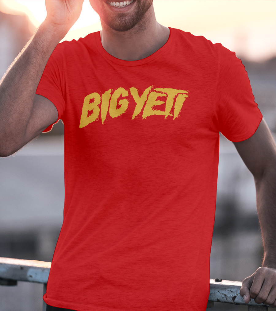 BIG YETI Red T-Shirt