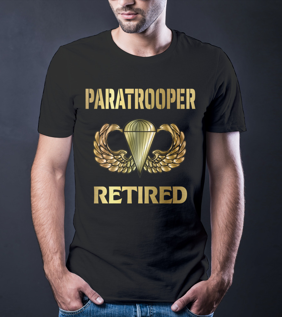 Paratrooper Retired T-Shirt