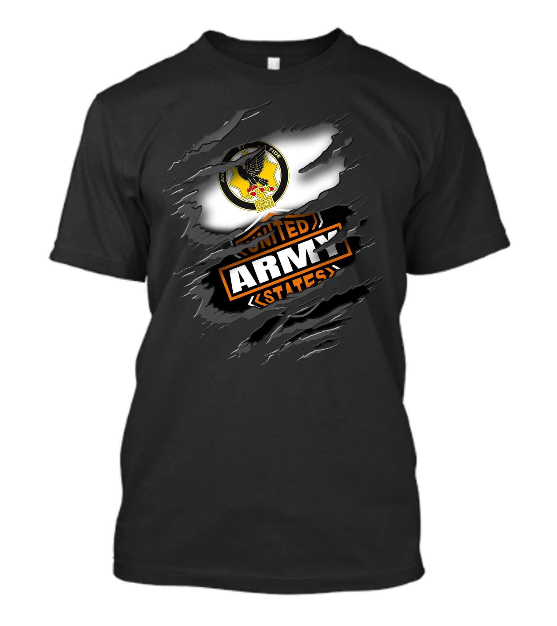 United States Army Semper Fortis Eagle T-Shirt