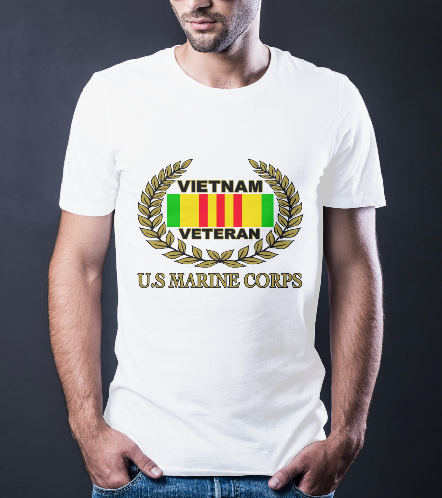Vietnam Veteran U.s. Marine Corps T-Shirt
