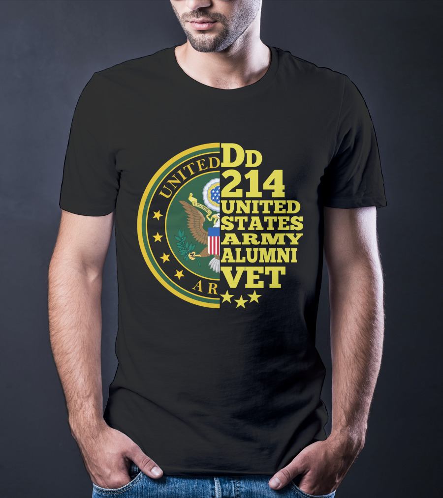 United States Army Alumni Vet Dd 214 T-Shirt