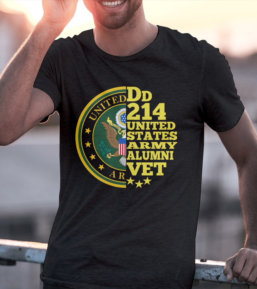 United States Army Alumni Vet Dd 214 T-Shirt