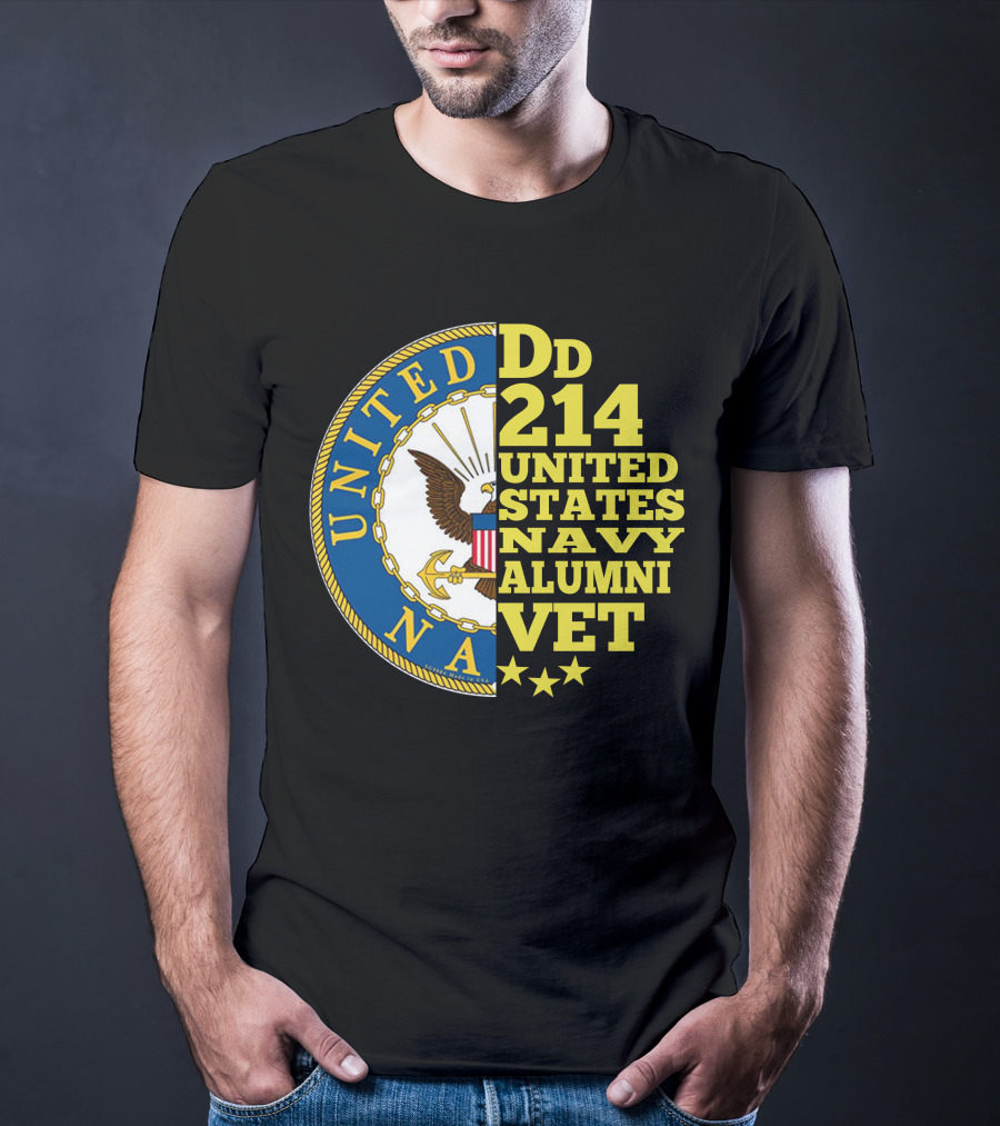 Dd 214 United States Navy Alumni Vet T-Shirt