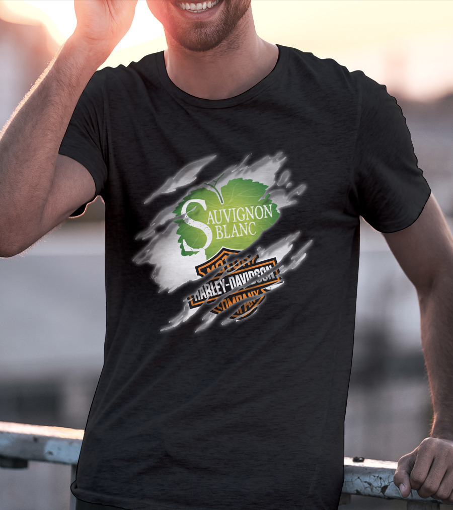 Sauvignon Blanc Harley Davidson T-Shirt