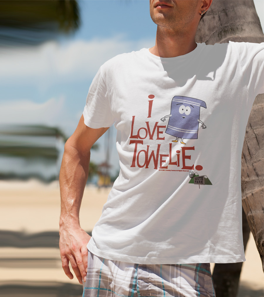 I Love Towelie South Park Official Merchandise T-Shirt