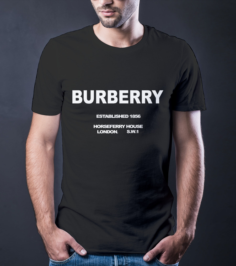 Burberry Horseferry House London Established 1856 S.W.1 T-Shirt