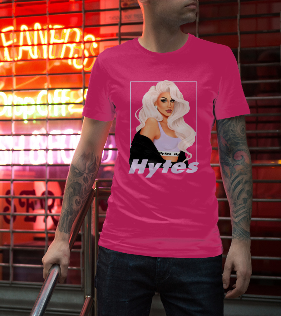 Hytes Brooke Lynn Hytes Glamorous Pink T-Shirt