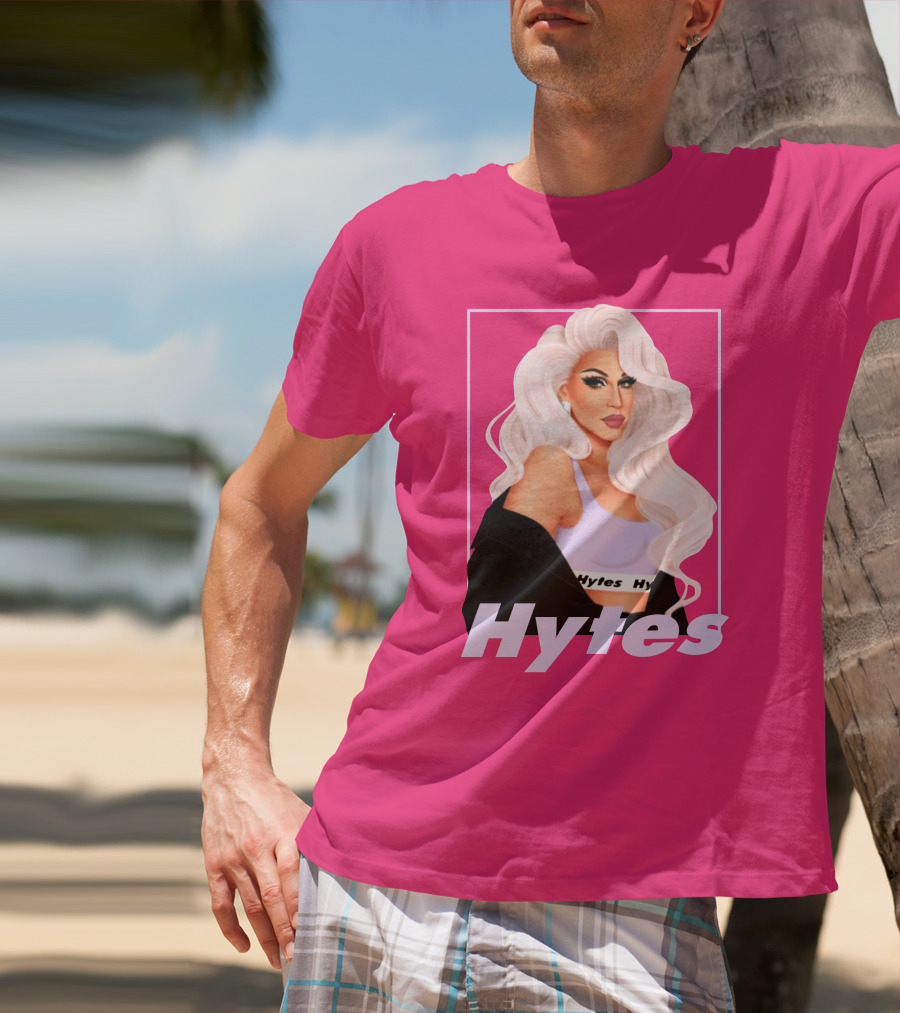 Hytes Brooke Lynn Hytes Glamorous Pink T-Shirt