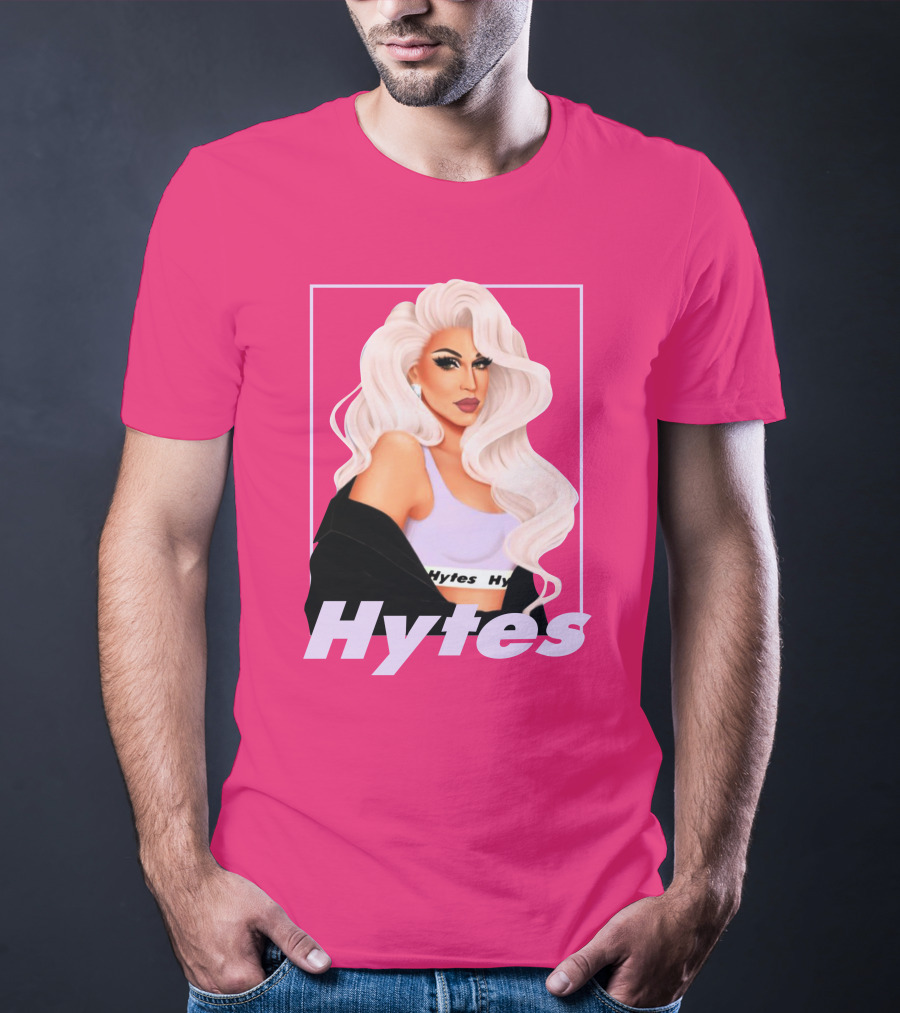 Hytes Brooke Lynn Hytes Glamorous Pink T-Shirt