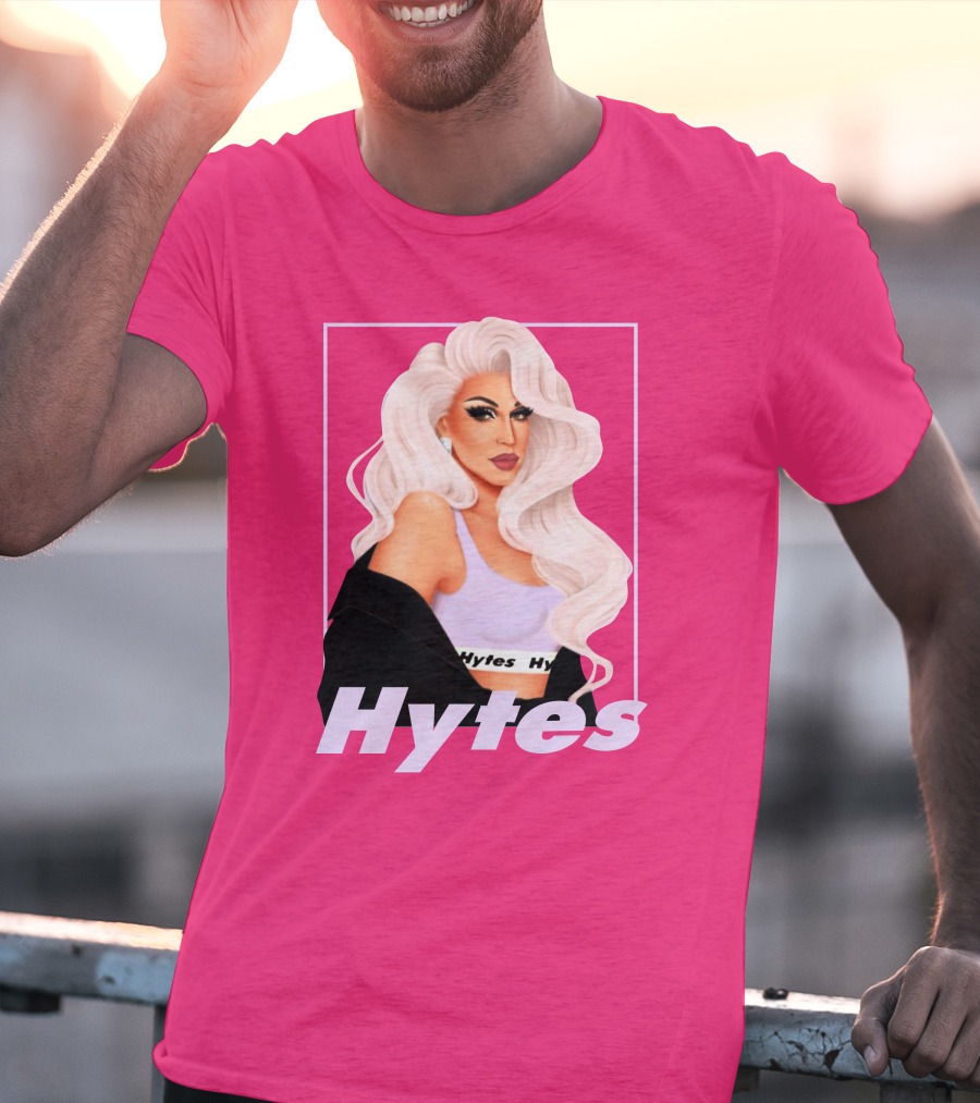 Hytes Brooke Lynn Hytes Glamorous Pink T-Shirt