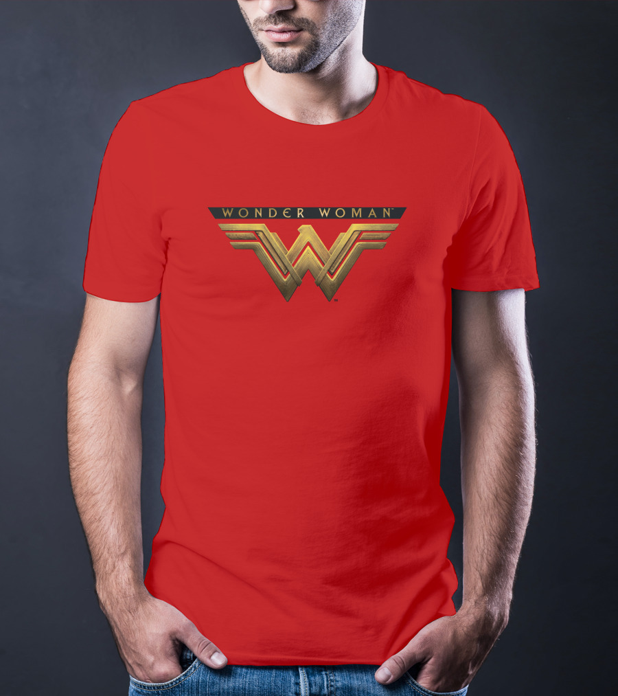 Wonder Woman Gold Emblem T-Shirt