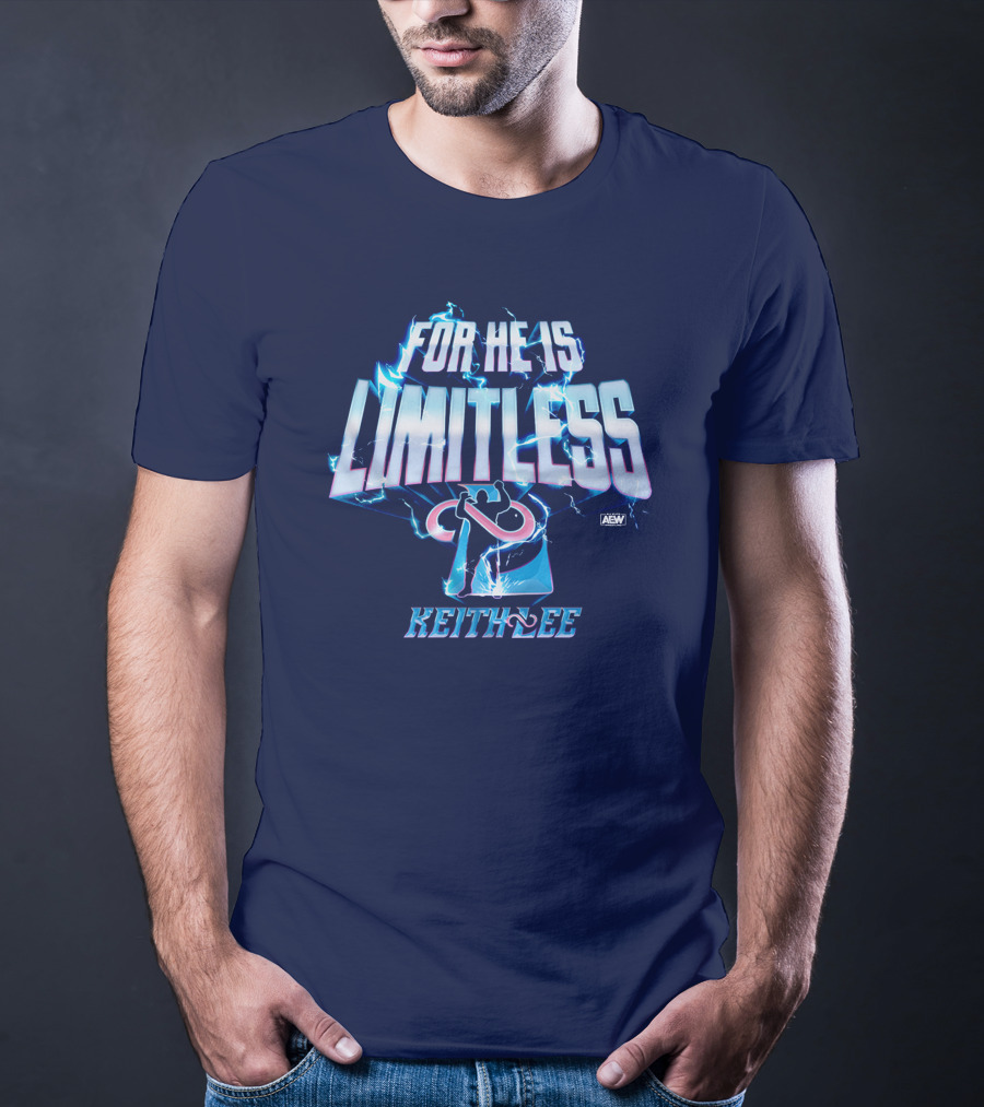 All Elite Wrestling AEW Keith Lee For He Is Limitless T-Shirt