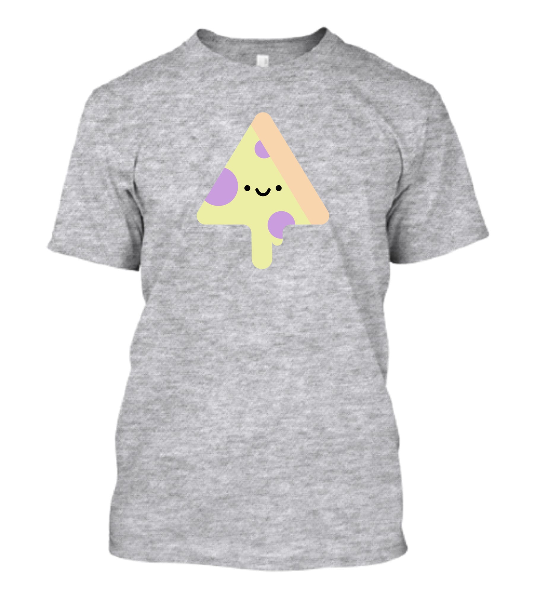 Joe Fabisevich Pizza Cute Smiley Slice Triangle T-Shirt