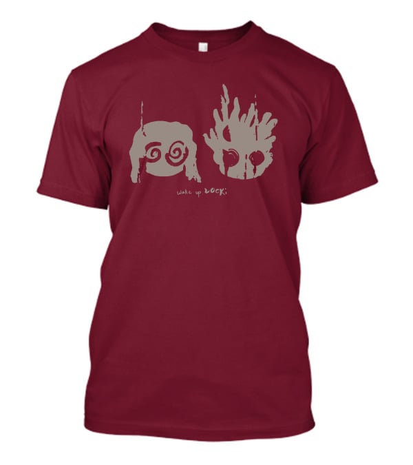 Wake Up Lucki Spirals And Flames T-Shirt