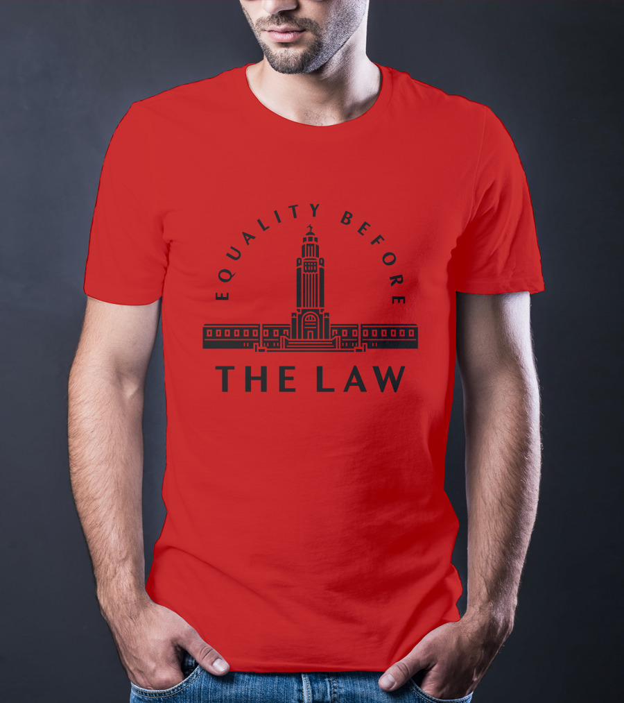 Adam Morfeld Merch Equality Before The Law Senator Megan Hunt Nebraska Capitol T-Shirt