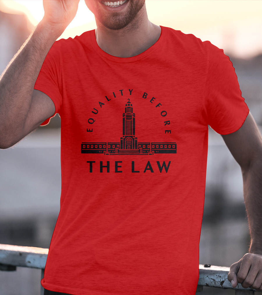 EQUALITY BEFORE THE LAW Capitol Building Emblem T-Shirt