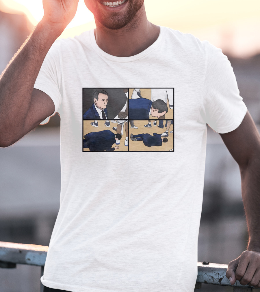 Pardon My Take Collapse Big Cat Comic Strip T-Shirt