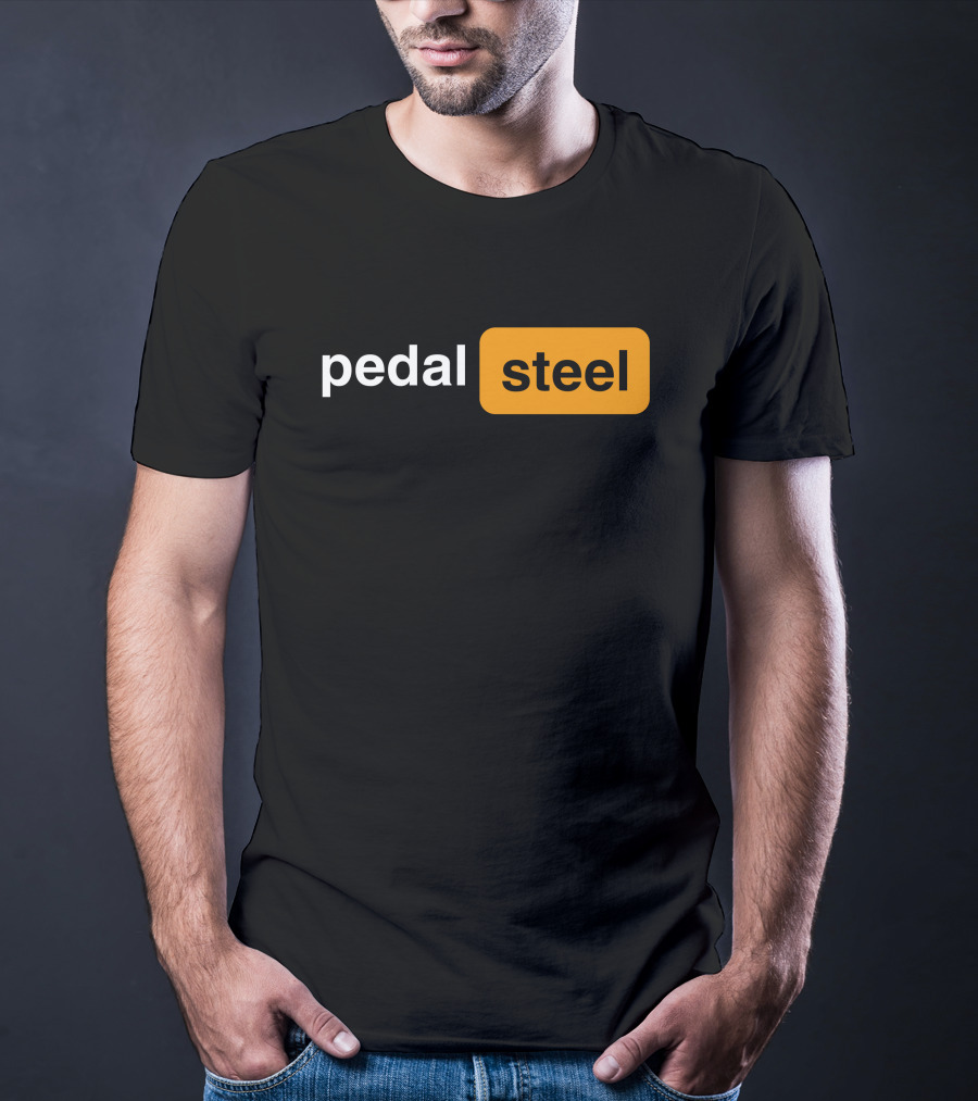Pedal Steel Hippies And Cowboys Merch Pedal Steel T-Shirt