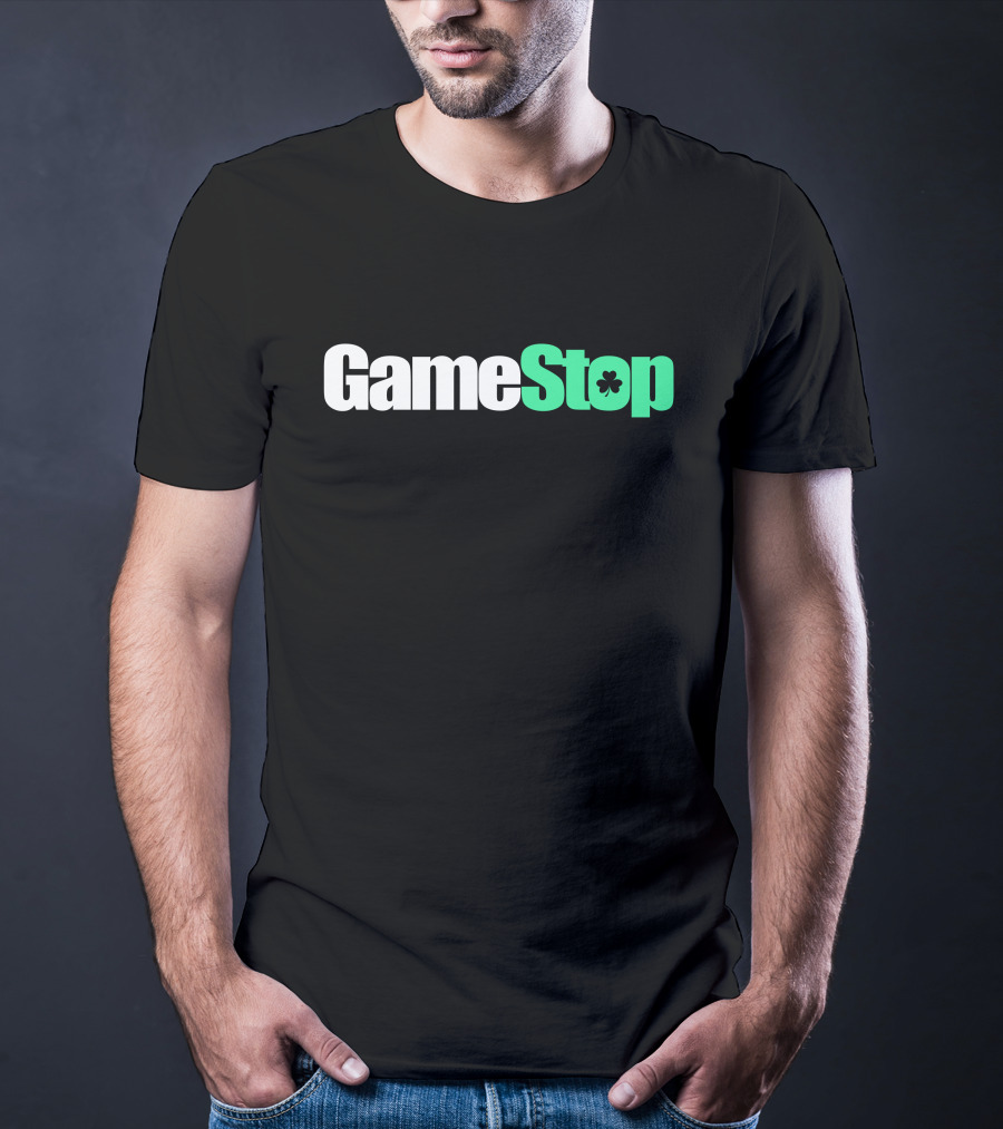 Gamestop Patrick's Day Superstonk Shamrock T-Shirt