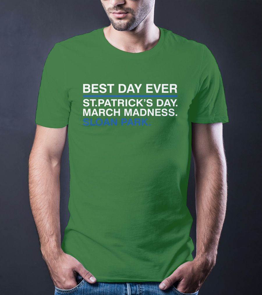 Seiya Suzuki Best Day Ever St. Patrick’s Day March Madness Sloan Park T-Shirt