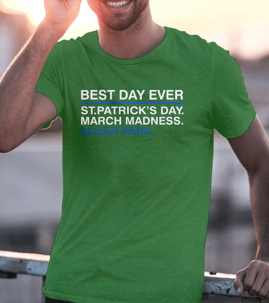 Seiya Suzuki Best Day Ever St. Patrick’s Day March Madness Sloan Park T-Shirt