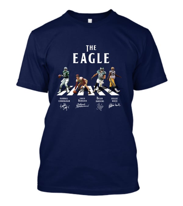 The Eagle Randall Cunningham Chuck Bednarik Brian Dawkins Reggie White NFL T-Shirt