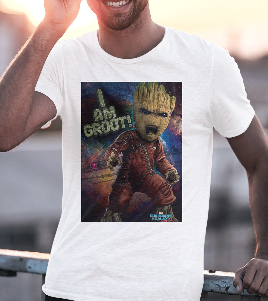 I Am Groot Guardians Of The Galaxy Vol. 2 T-Shirt