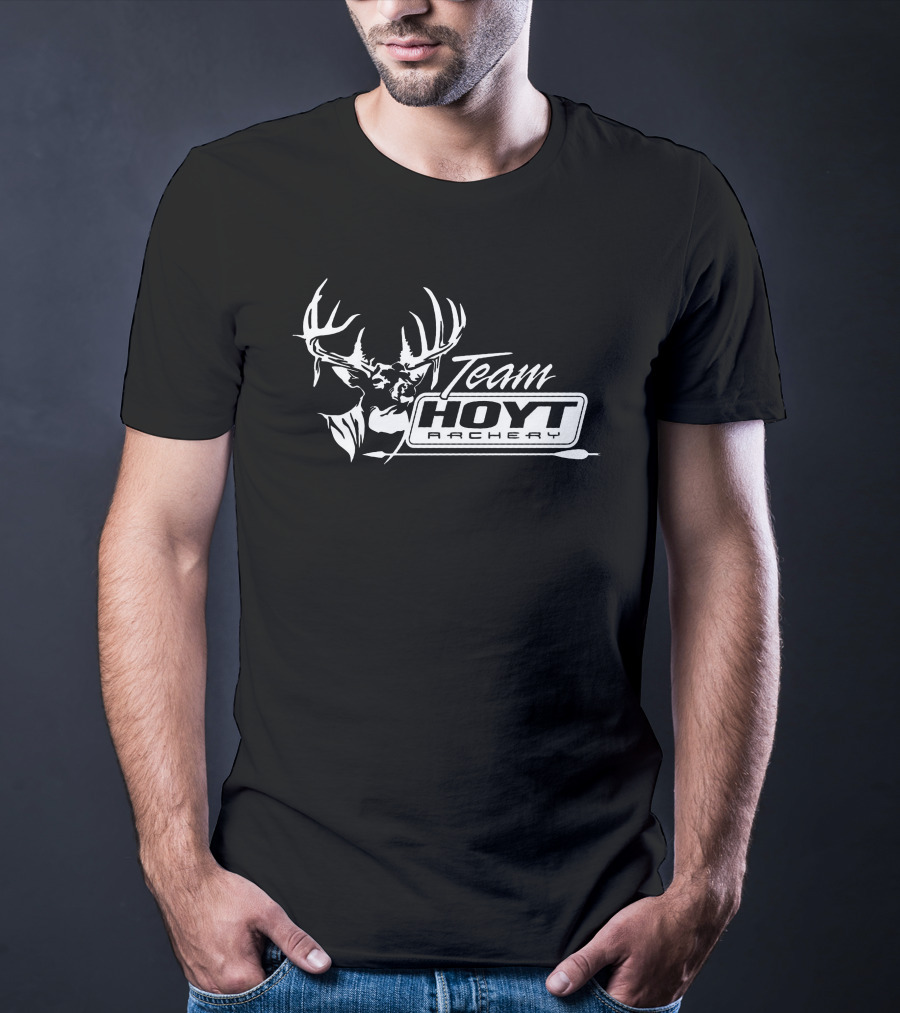Team Hoyt Archery Deer Antlers T-Shirt