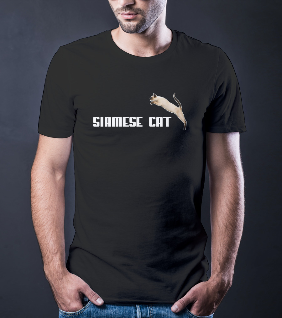 SIAMESE CAT LEAPING T-Shirt