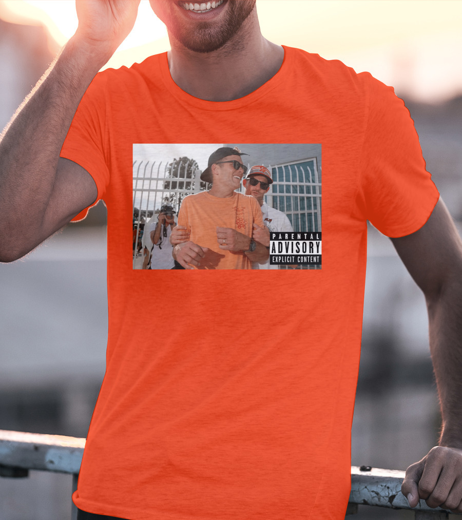 Parental Advisory Tom Brady Drunk Fun T-Shirt