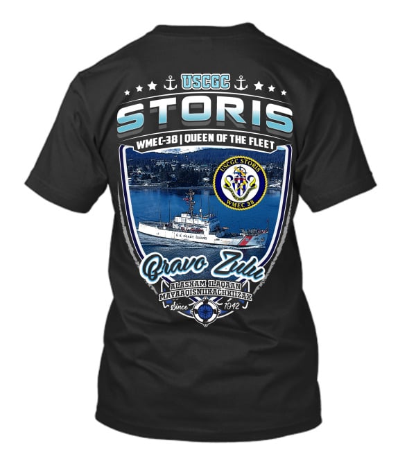 Uscgc Storis Wmec-38 Queen Of The Fleet Bravo Zulu Since 1942 T-Shirt