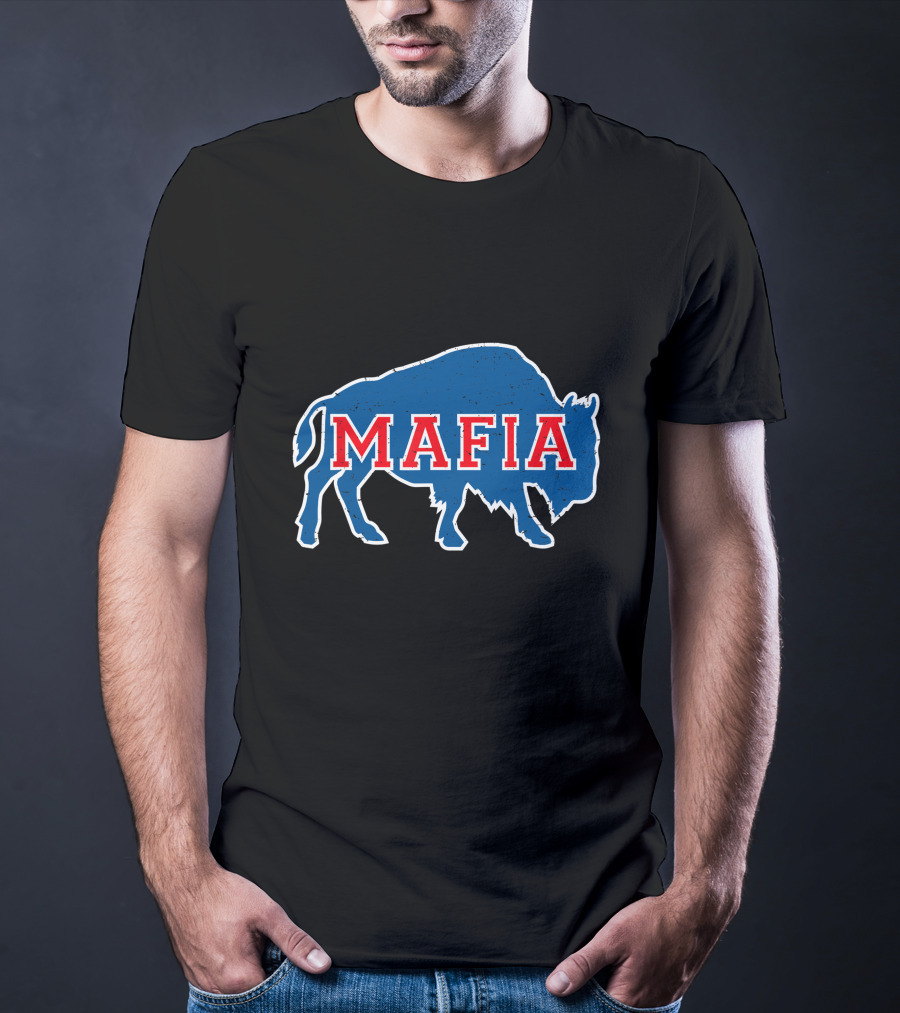 Buffalo Bills Mafia Vintage Buffalo Sports Fan Football T-Shirt