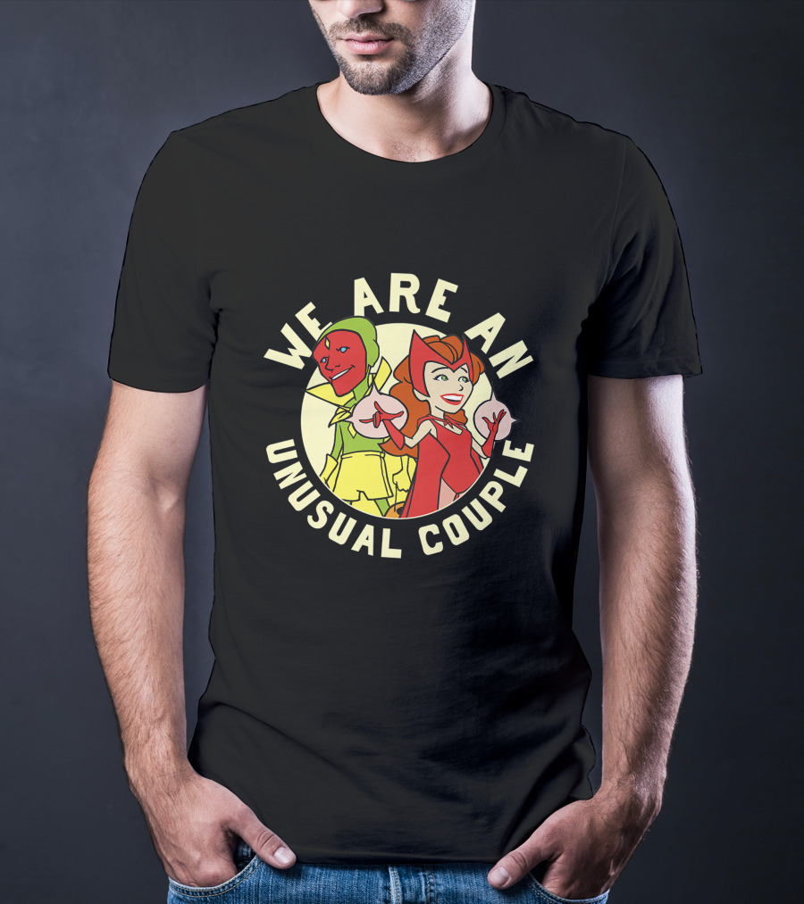 Marvel WandaVision We Are An Unusual Couple Halloween T-Shirt
