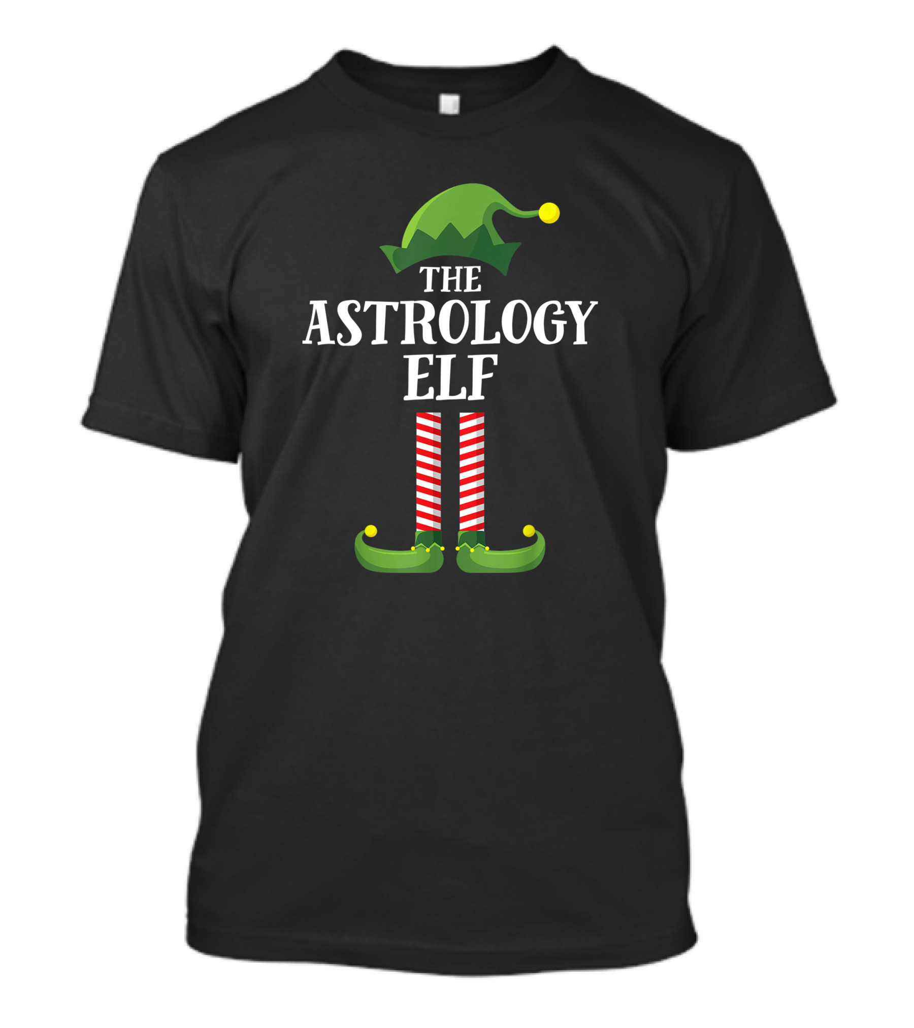 The Astrology Elf Matching Family Group Christmas Party T-Shirt
