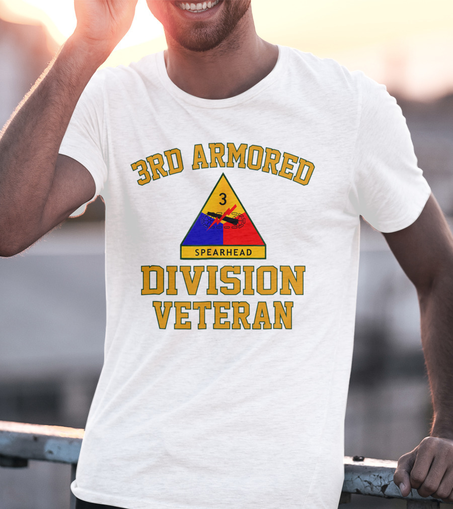 3rd Armored Division Spearhead Veteran T-Shirt