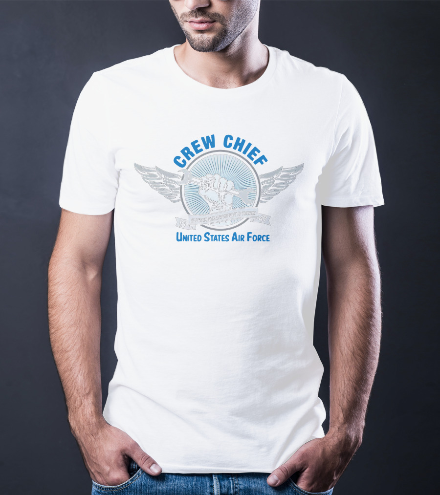 Crew Chief United States Air Force Established 1947 T-Shirt