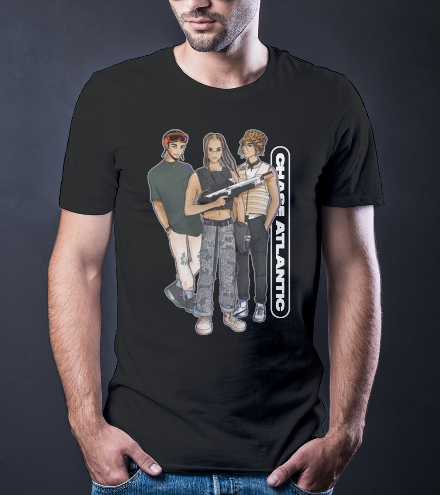 CHASE ATLANTIC STREETWEAR STYLE CHARACTER GROUP T-Shirt