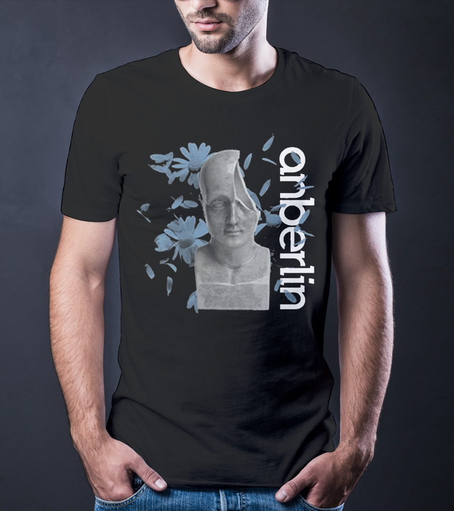 Anberlin Blue Floral Bust T-Shirt