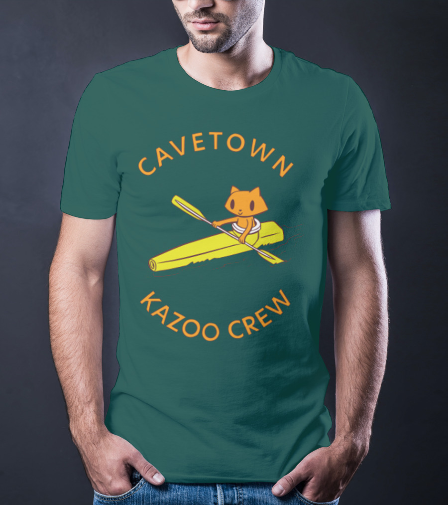 Cavetown Kazoo Crew Cat In Canoe T-Shirt