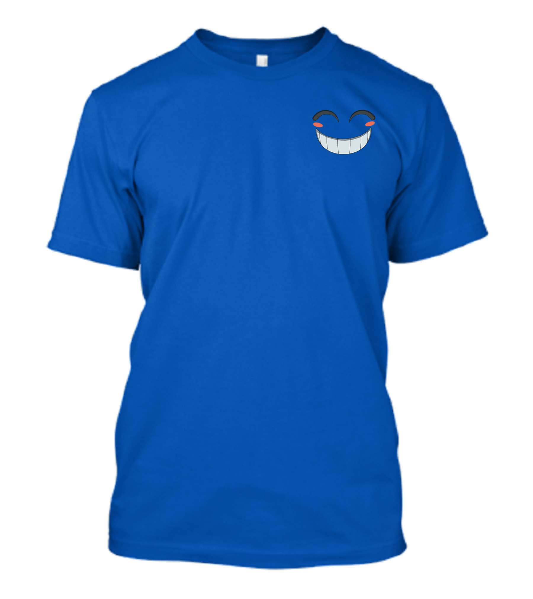 Calixo Smiling Face Blue T-Shirt