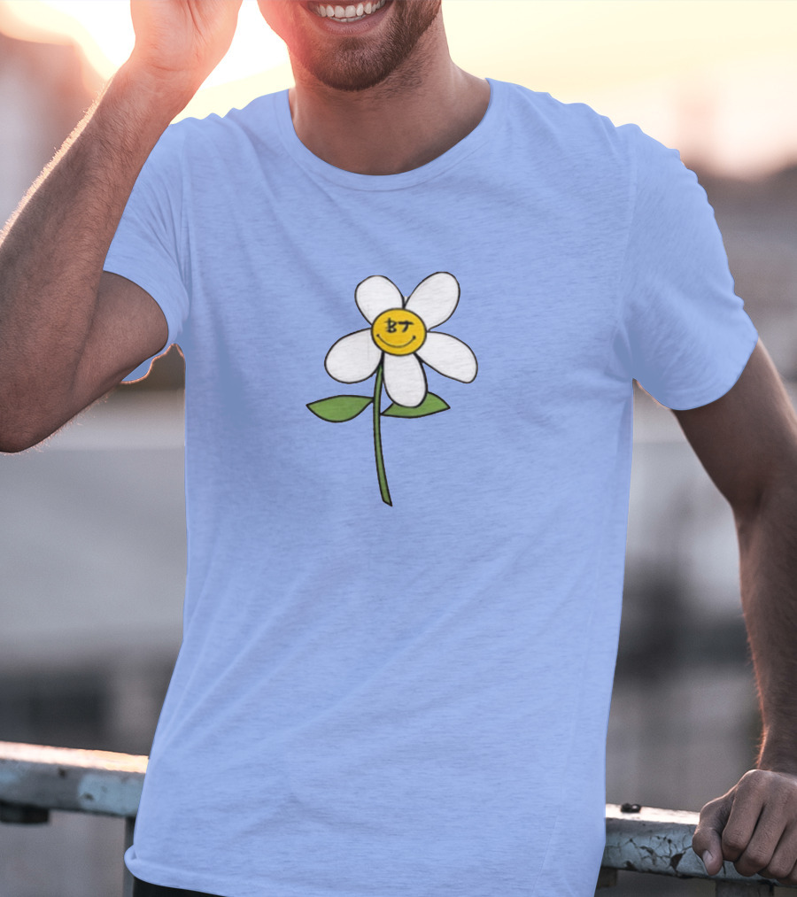 Brennen Taylor Merch Smiling Flower T-Shirt