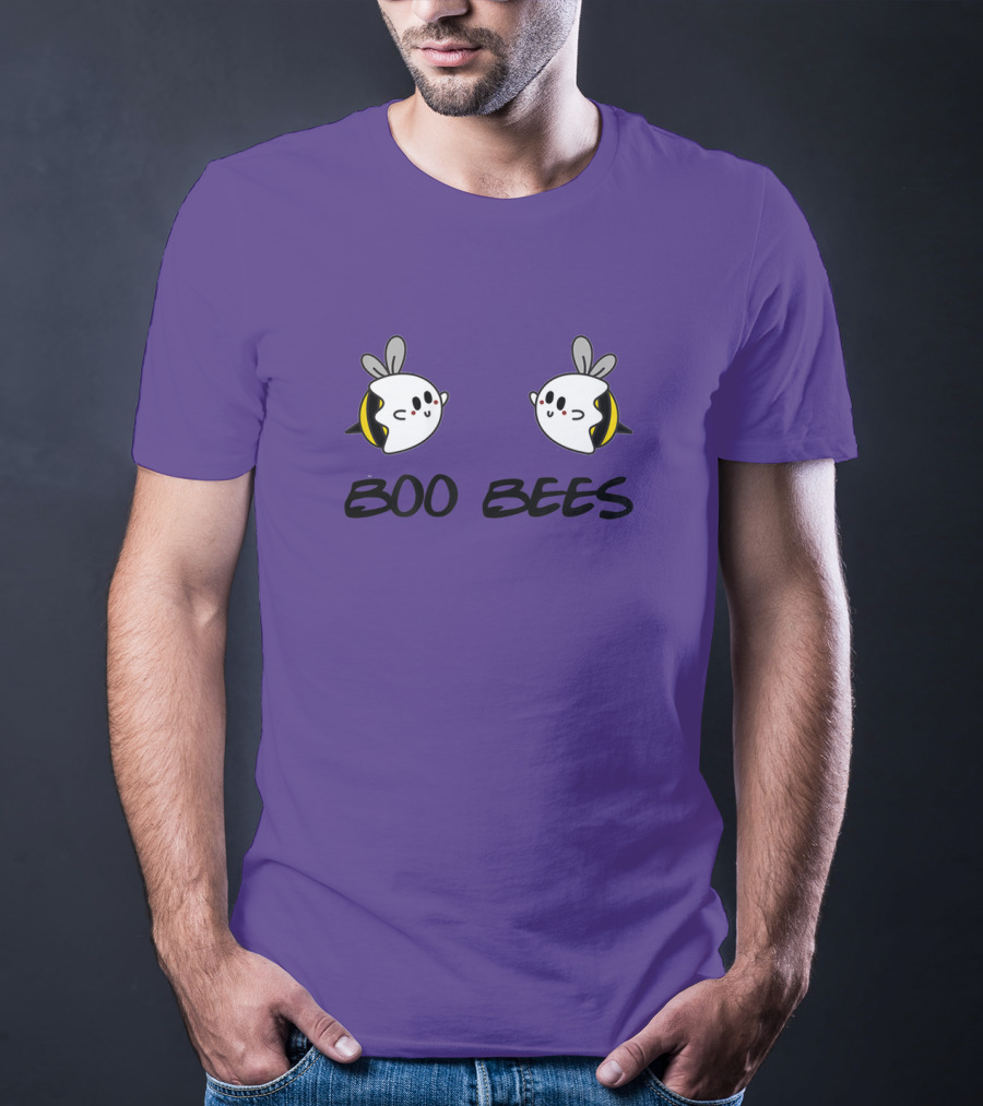 BOO BEES Cute Ghostly Honey Bees Halloween Humor T-Shirt
